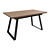 Modern Folding Table Maryland 120-160 3D model small image 5