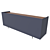 Elegant Elias Dresser: Stylish Storage Solution 3D model small image 3