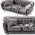 Elegant 2013 Sofa Rain 3D model small image 3