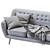 Elegant 2013 Sofa Rain 3D model small image 5