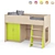 Modular Kids Bed | Legenda K34 3D model small image 6