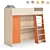 Legenda K37 Kids Modular Loft Bed 3D model small image 6