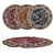 Stylish Round Carpets Set 3D model small image 1