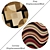 Round Carpets Set: Versatile and Realistic 3D model small image 2