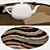 Round Carpets Set: Versatile and Realistic 3D model small image 3
