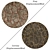 Round Carpets Set: Versatile 3D Rug Collection 3D model small image 2