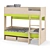 Legenda K38 Modular Children's Bed 3D model small image 2