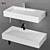 Sleek Custom DuPont Basin 3D model small image 1