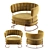 Elegant Madison Armchair: Stylish Comfort for Any Space 3D model small image 3