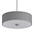 Bellevue 3-Light Pendant 3D model small image 2