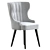 Versave Home Armchair: Stylish Comfort 3D model small image 1