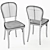Modern Cafe Chair: Vilda 4 3D model small image 5