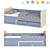 Modular Children's Bed - Legenda K40A 3D model small image 6