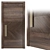 Lecate Sliced Walnut Door 3D model small image 1