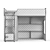 Legenda K42F + LP42B Modural Loft Bed 3D model small image 4