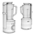 Bosch VitaMaxx Vacuum Blender: Unleash Healthy Creations! 3D model small image 5