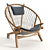 Hoop Chair by Hans Wegner  Modern and Elegant 3D model small image 3