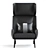 Elegant Hermann Armchair: Modern Design 3D model small image 2