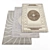 Contemporary High-Resolution Rugs Set 3D model small image 1