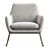 Elegant Hermann Armchair 3D model small image 2