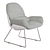 Modern Comfort Armchair 3D model small image 1