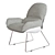 Modern Comfort Armchair 3D model small image 2