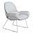 Modern Comfort Armchair 3D model small image 3