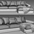 Urban Chaise Longue: Modern Design for Ultimate Comfort 3D model small image 4
