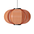 Vintage Pumpkin Shaped Architect Lamp 3D model small image 5