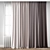 Elegant Curtain Design 3D model small image 1