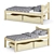 Legenda KM21A Kids Bed Set 3D model small image 6