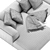 Rolf Benz freistil 187 L Sofa - Modern and Spacious 3D model small image 5