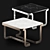 Modern T3 Mathus Coffee Table 3D model small image 1