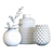 Sundown Vases Collection: Crate & Barrel masters craftsmanship 3D model small image 2