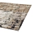 Vintage Floral Rug 263 3D model small image 2