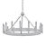 Elegant Castle Chandelier 3D model small image 2