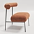 Velvet O-Armchair | Modern Design 3D model small image 2