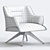 Kensington Luxury Armchair 3D model small image 5