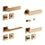 Stylish Lualdi Door Handles 3D model small image 3