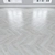 Oak Parquet: Herringbone, Linear, Chevron 3D model small image 4