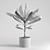 Tropical Joy: Banana Palm in Pot 3D model small image 6