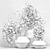 Eucalyptus Bouquet Set: Refreshing Indoor Greenery 3D model small image 5