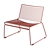 Modern HEE Lounge Chair: Stunning Design 3D model small image 1