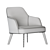 Elegant Poliform Jane Armchair 3D model small image 4