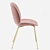 GUBI Beetle Velvet Dining Chair 3D model small image 4