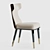 Elegant Beverly Chair: Perfect Blend of Style and Comfort 3D model small image 1