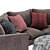 Andersen Sofa: Sophisticated and Comfortable 3D model small image 2