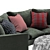 Andersen Sofa: Sophisticated and Comfortable 3D model small image 3