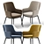Classic Elegance: Franklin Dining Chair 3D model small image 2