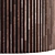 Striped Wood Panel: High-Quality 4K PBR Textures 3D model small image 2